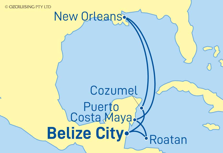 Cruise Map