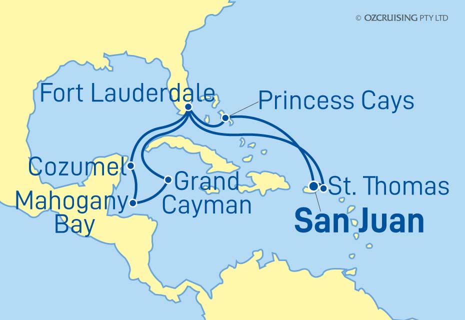 Cruise Map