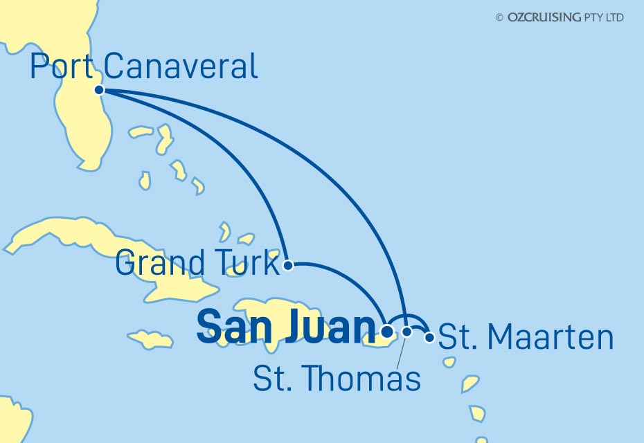 Cruise Map