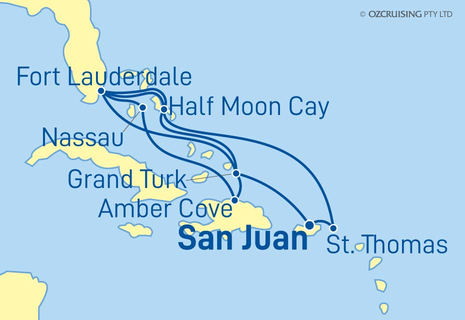 Cruise Map