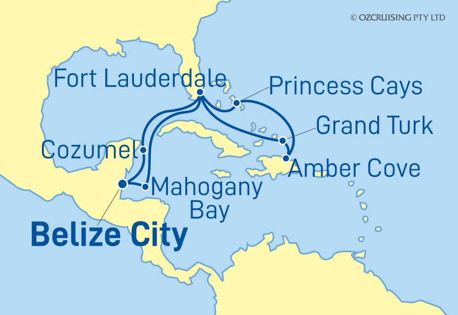 Cruise Map