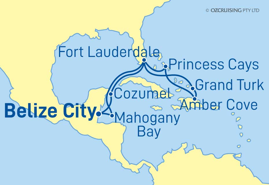 Cruise Map