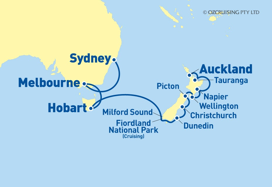 Cruise Map