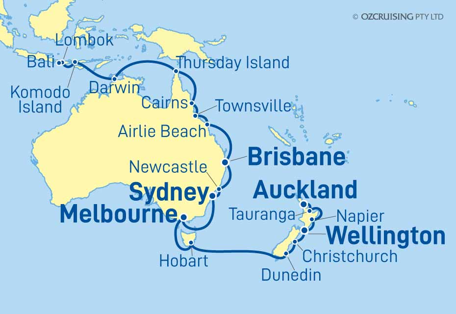 Cruise Map