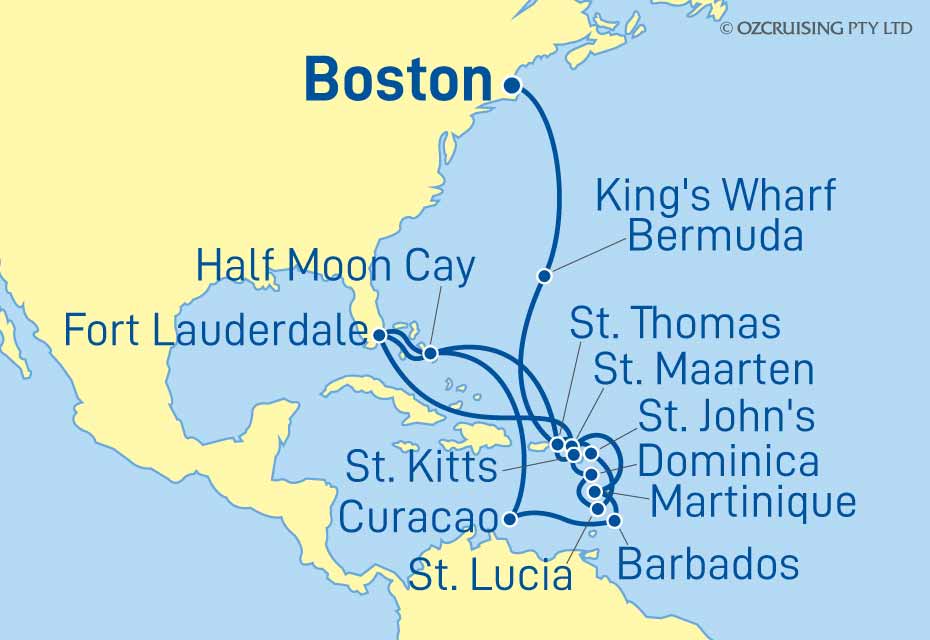 Cruise Map