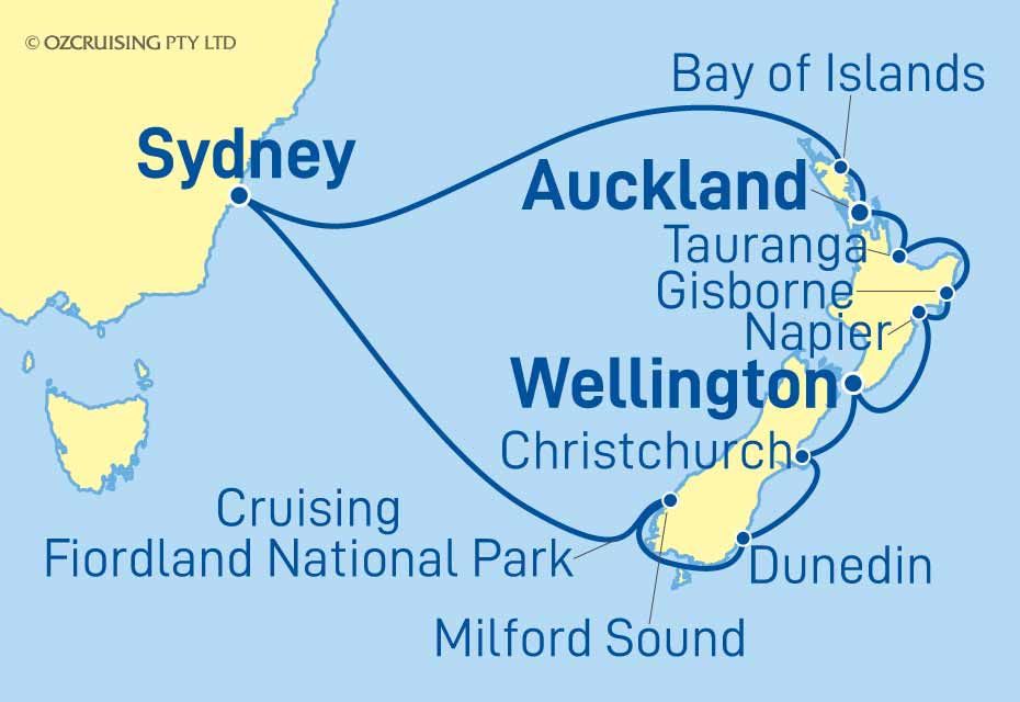 ms Noordam New Zealand - Cruises.com.au