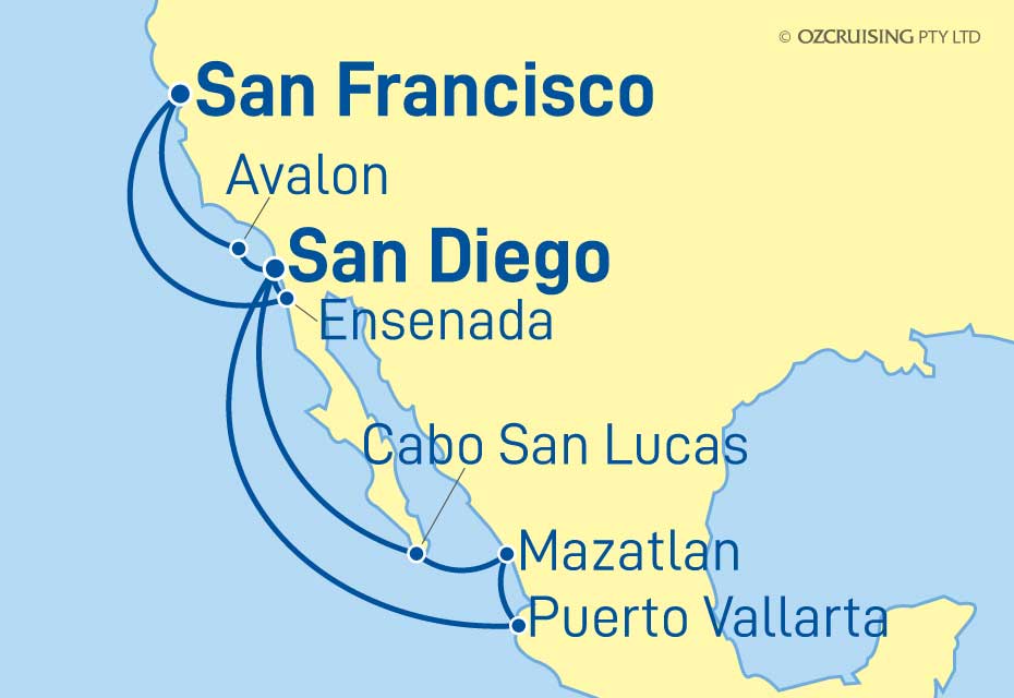 Cruise Map