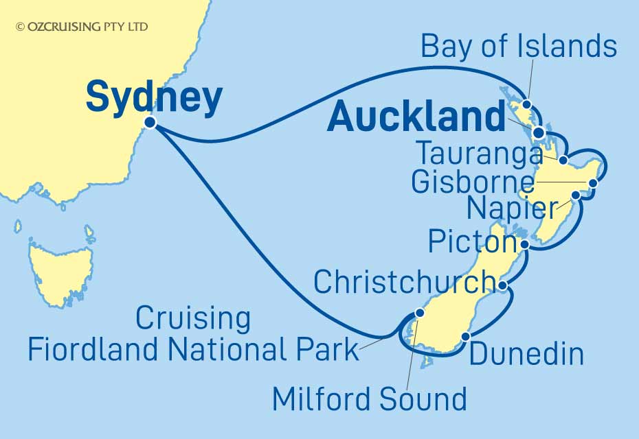 ms Westerdam New Zealand - Cruises.com.au