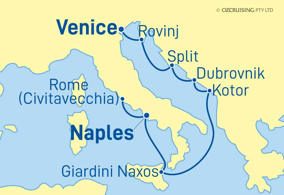Cruise Map