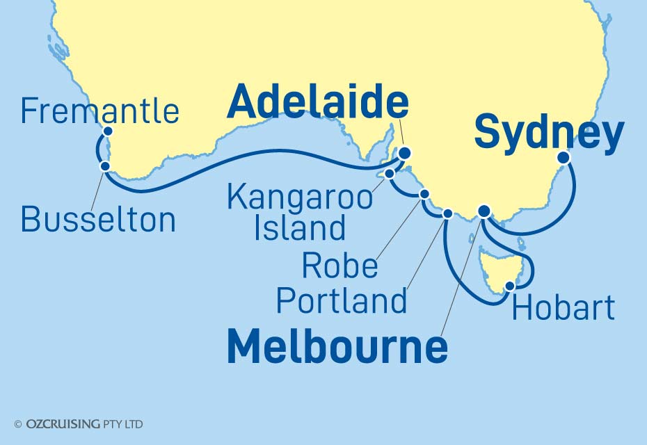 Seabourn Sojourn Southern Australia - Cruises.com.au
