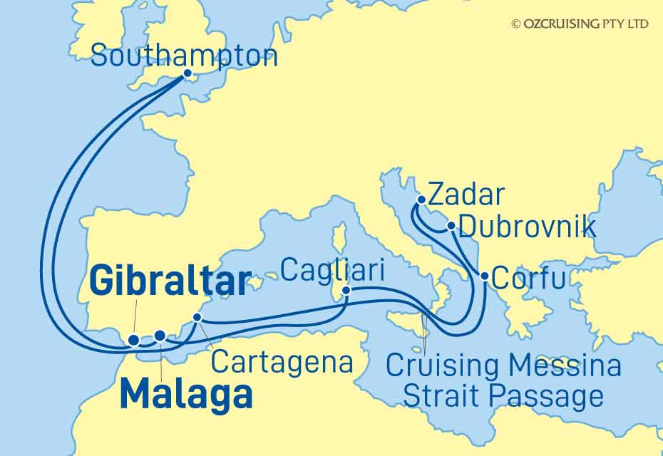 Cruise Map