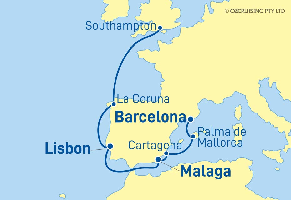 Cruise Map