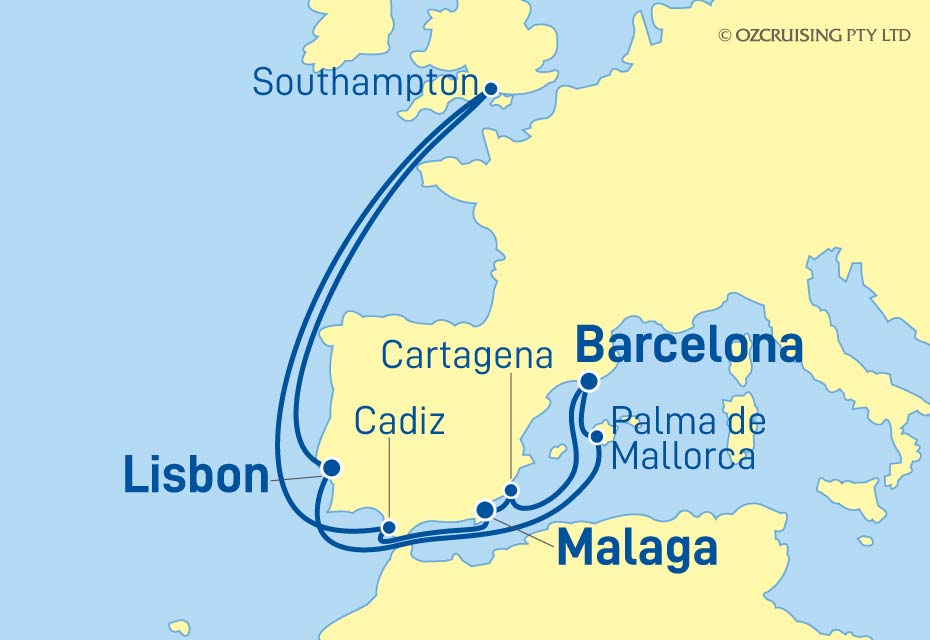 Cruise Map