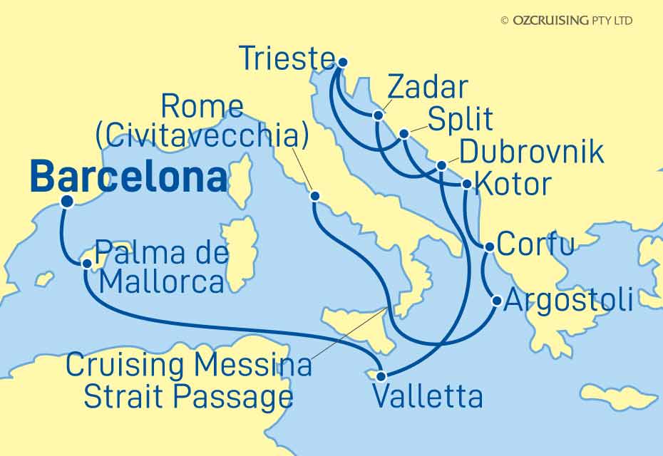 Cruise Map
