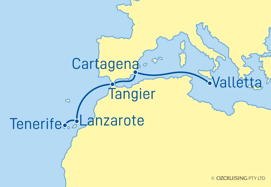 Cruise Map