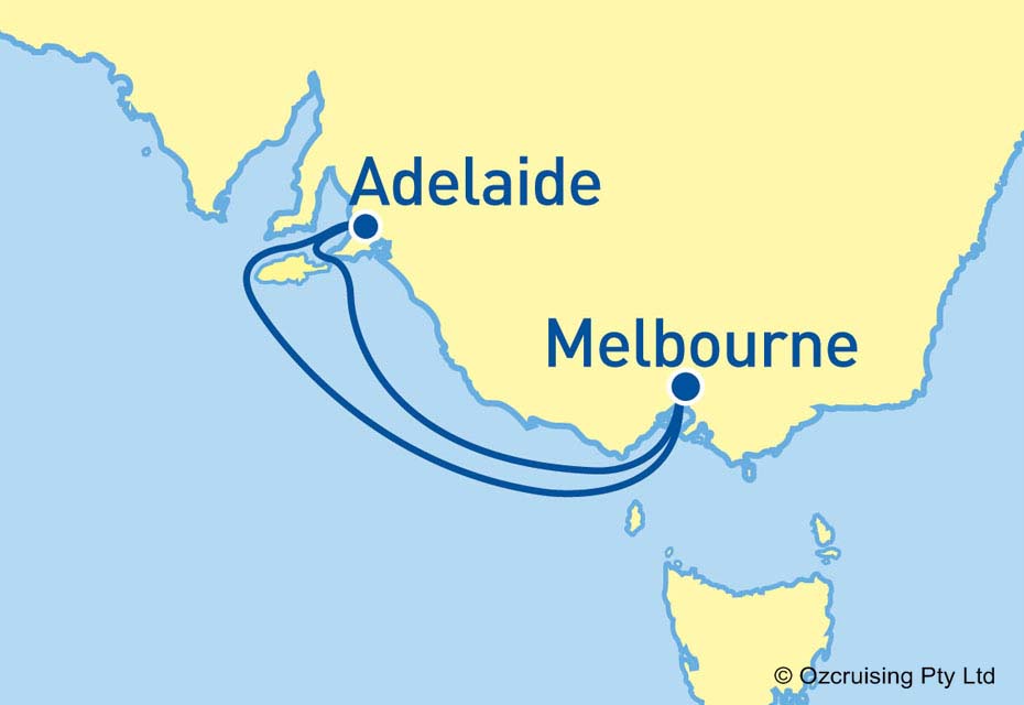 Pacific Explorer Melbourne - Ozcruising.com.au