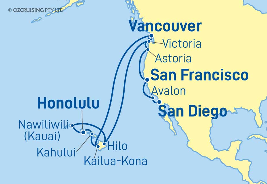 Cruise Map