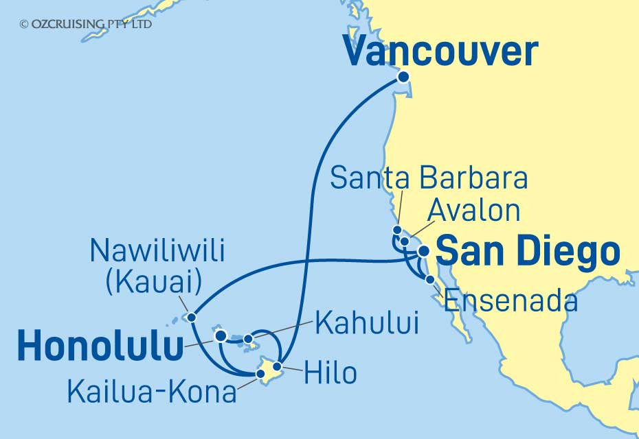 Cruise Map