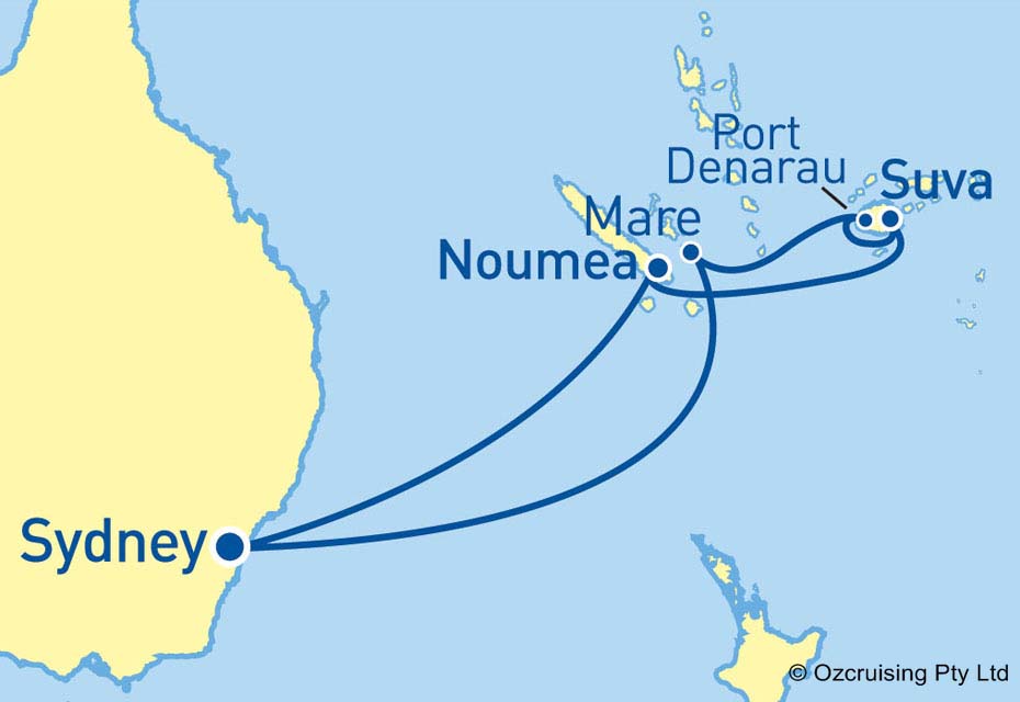 Carnival Legend South Pacific & Fiji - Cruises.com.au