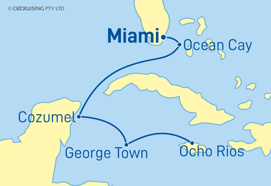 MSC Seascape Bahamas, Mexico & Jamaica - Ozcruising.com