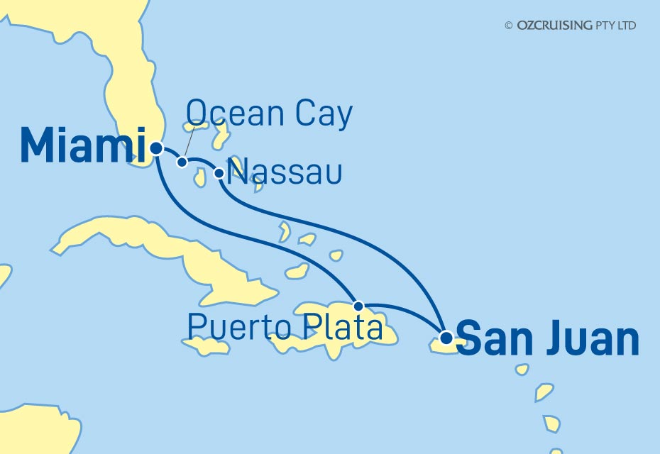 Cruise Map