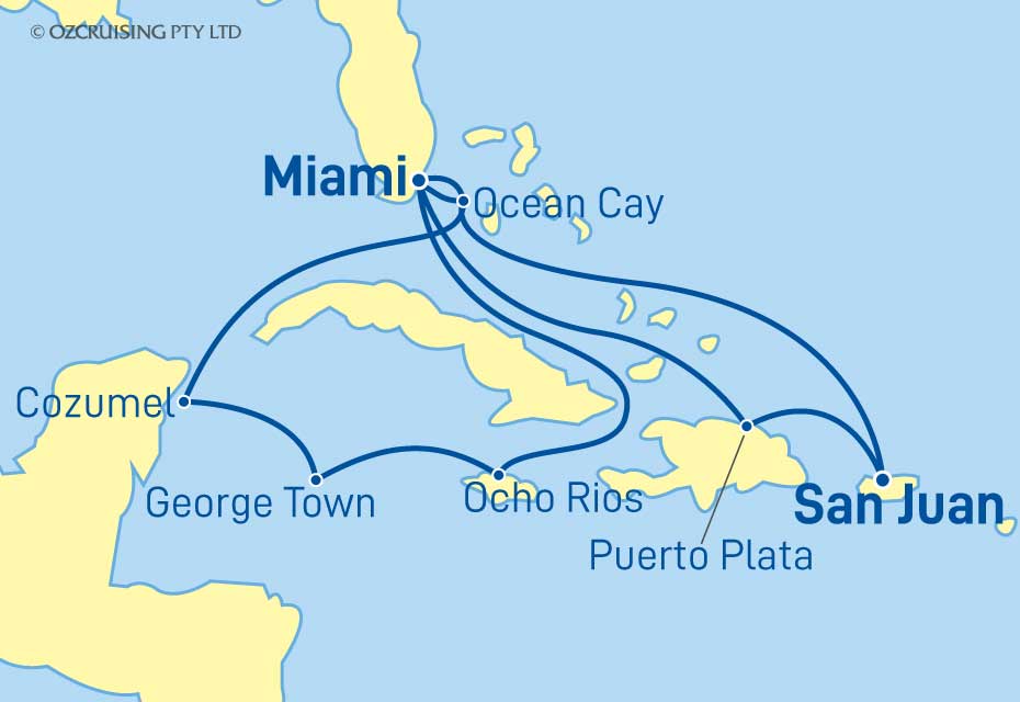 Cruise Map