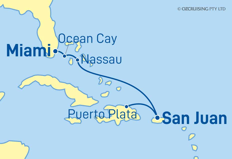 Cruise Map