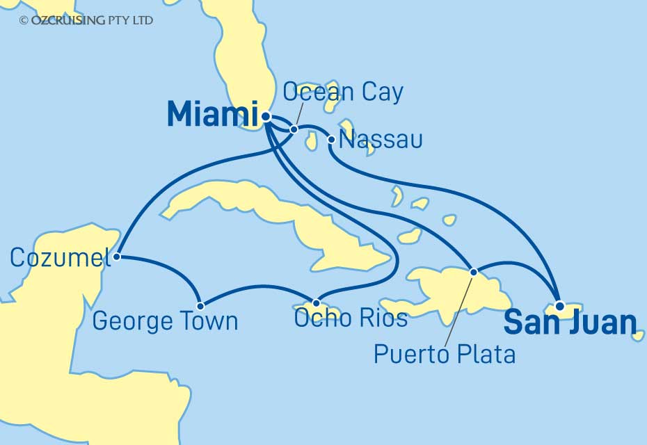 Cruise Map