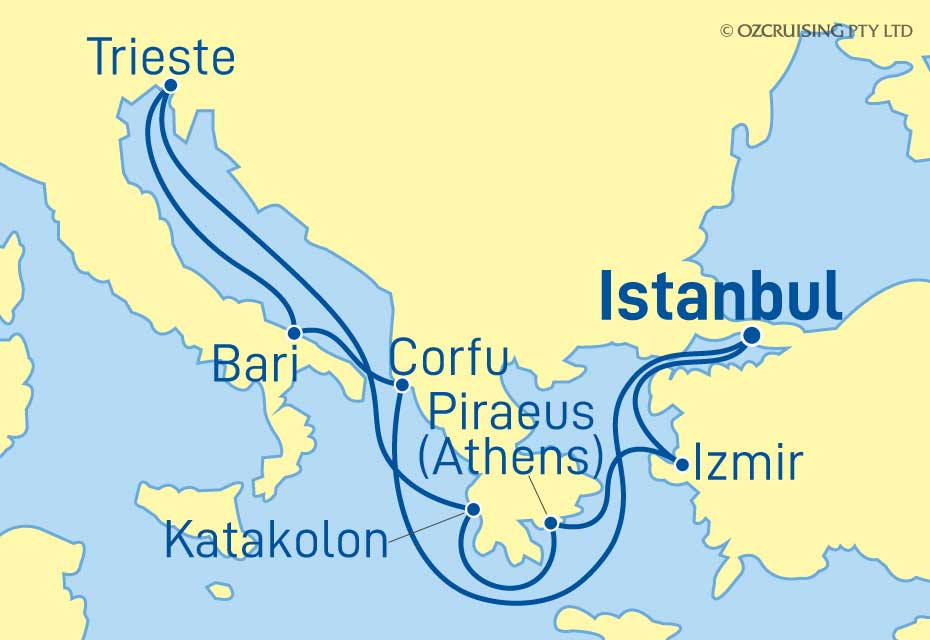Cruise Map