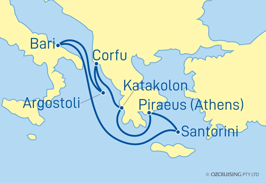 MSC Opera Greece & Italy - Ozcruising.com.au