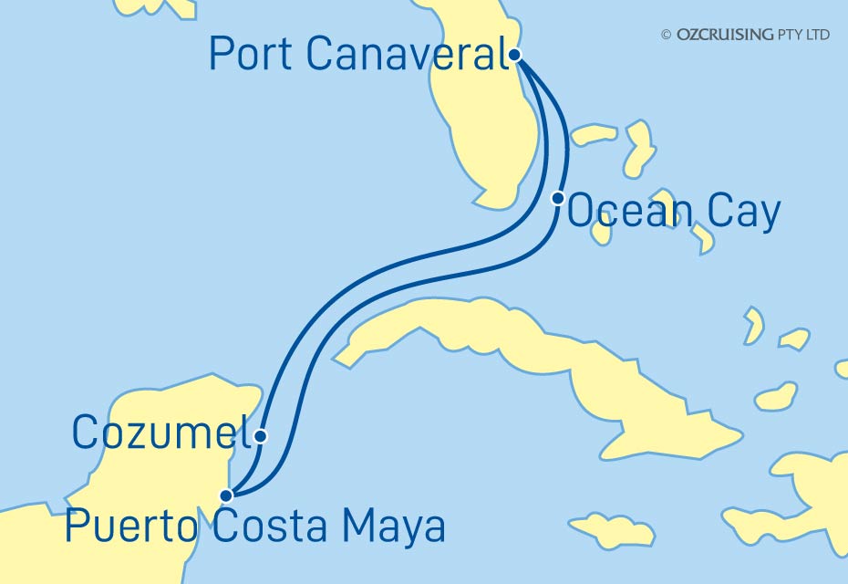 Cruise Map