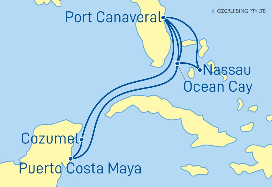 Cruise Map