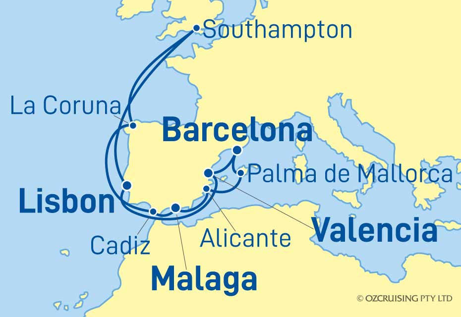 Cruise Map
