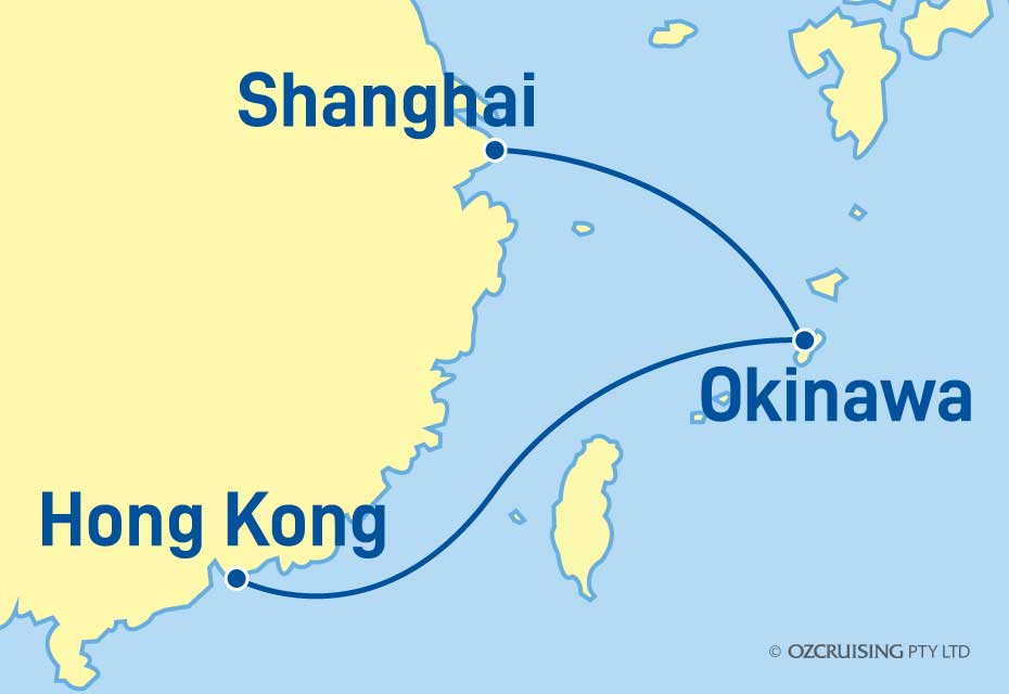 Spectrum Of The Seas Shanghai to Hong Kong - Ozcruising.com.au