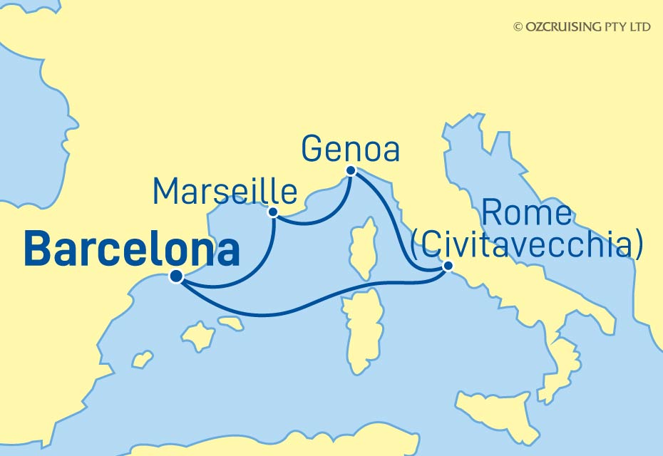 Cruise Map