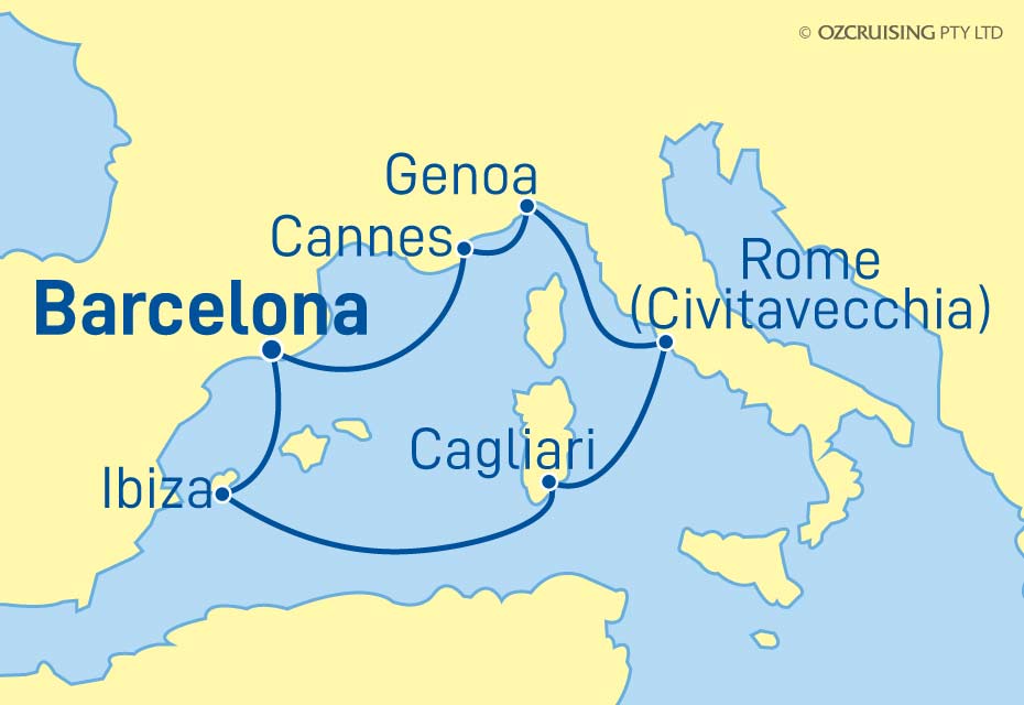 Cruise Map