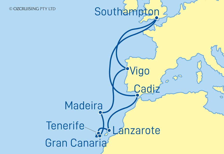 Cruise Map