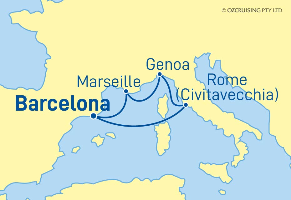 Cruise Map
