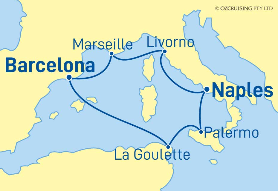 Cruise Map