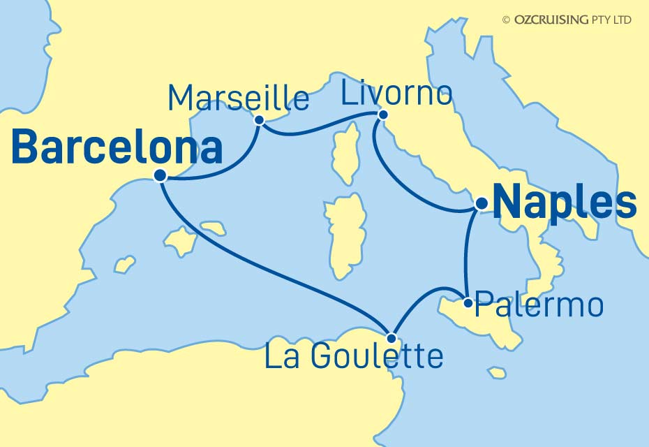 Cruise Map