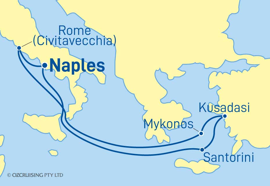 Cruise Map