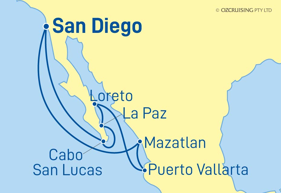 Cruise Map