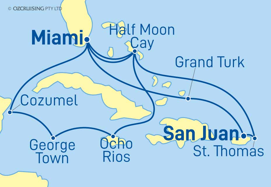 Cruise Map