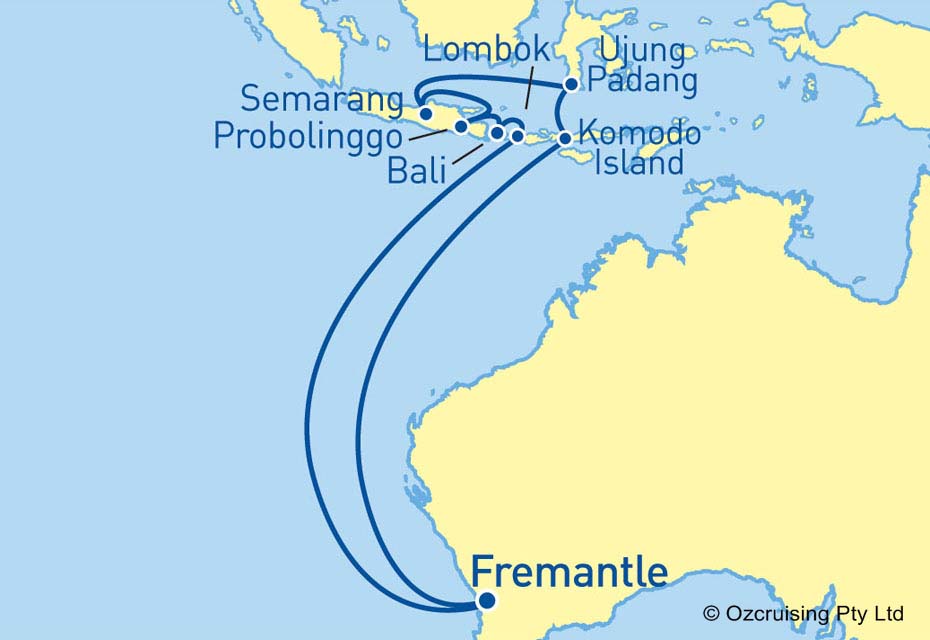 Sea Princess Indonesia - Cruises.com.au
