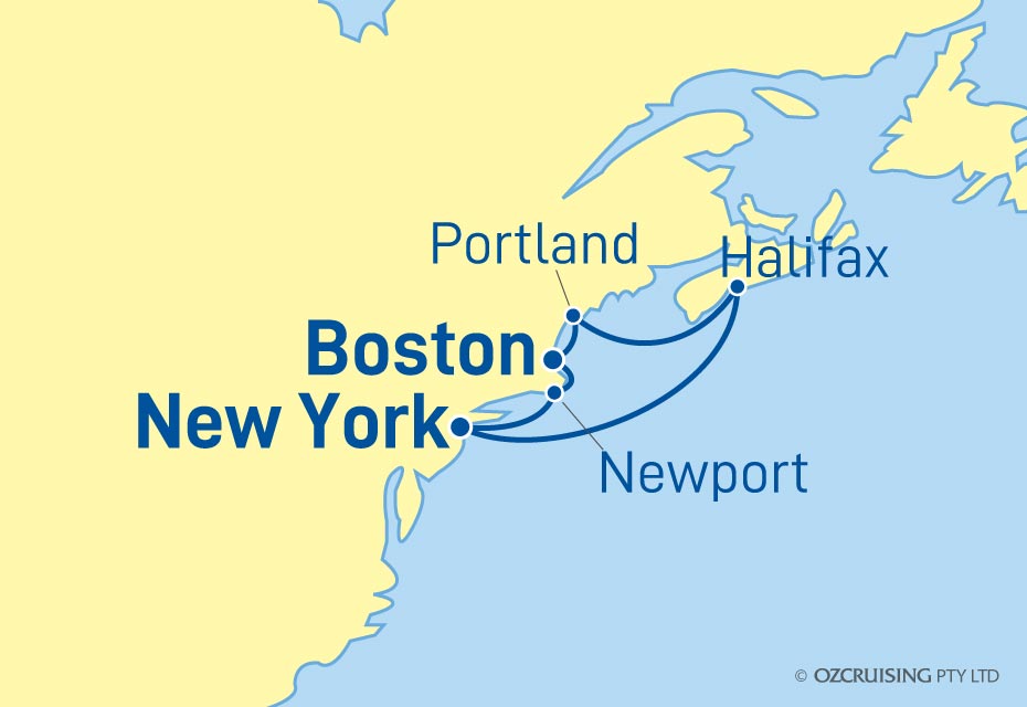 Cruise Map