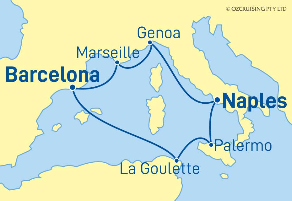 Cruise Map