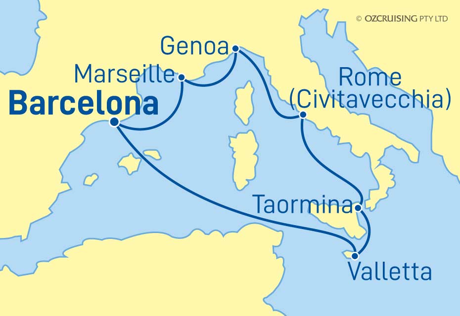 Cruise Map