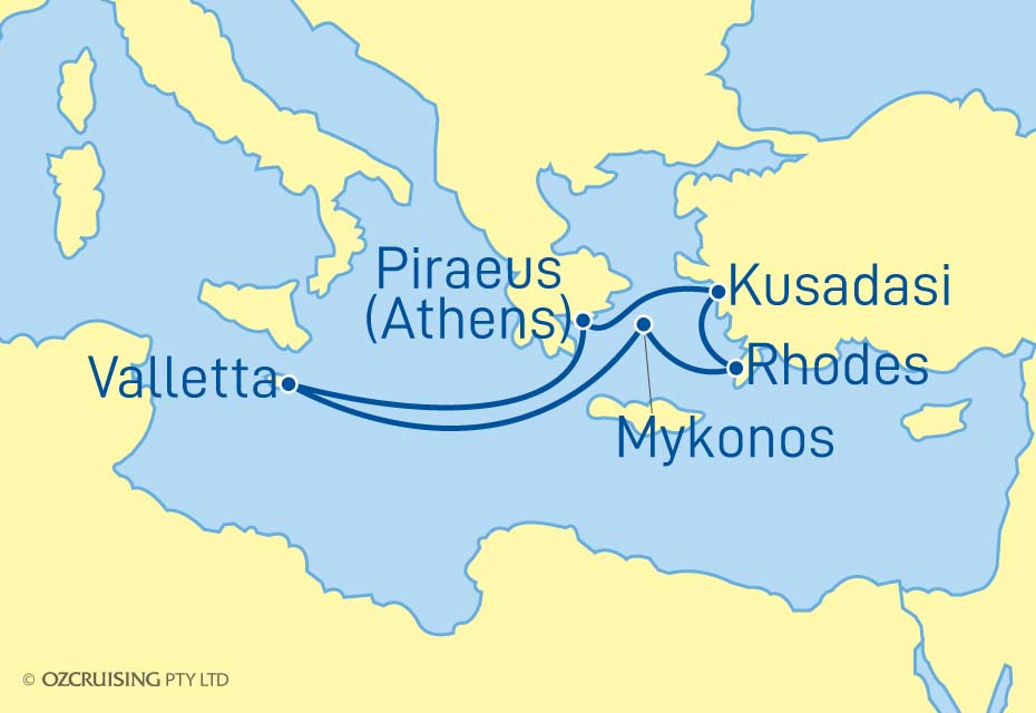 Cruise Map