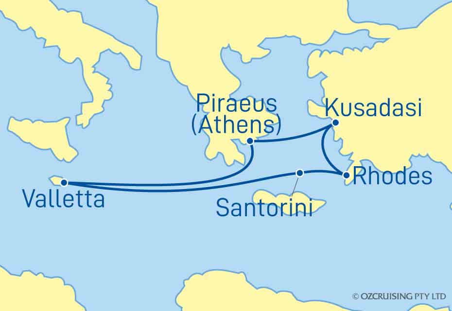 Cruise Map