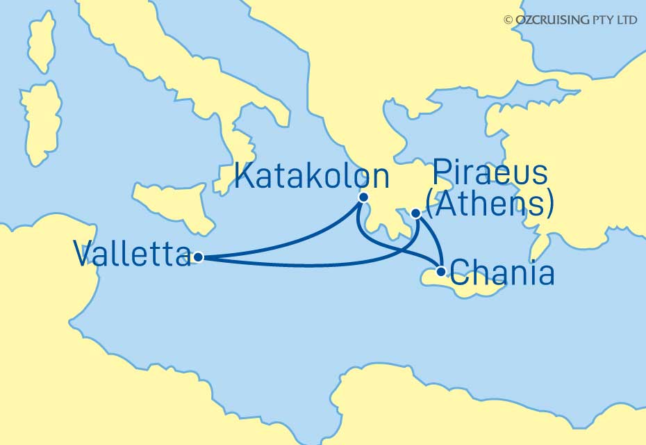 Cruise Map